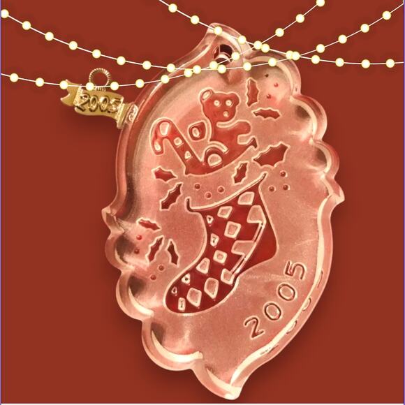 Waterford Crystal The Songs of Christmas Collection 2005 Ornament - Picture 1 of 10